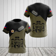 AIO Pride - Custom Name Coat Of Arms Liechtenstein Unisex Adult Shirts