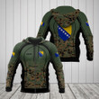 AIO Pride - Custom Name Bosnia Coat Of Arms Unisex Adult Shirts