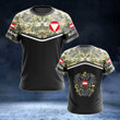 AIO Pride - Custom Name Austrian Army Camo Unisex Adult Shirts