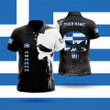 AIO Pride - Skulls Printed With Flags Greece Unisex Adult Shirts