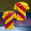AIO Pride - Custom Name Colombia Flag Unisex Adult Shirts