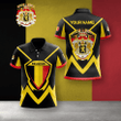 AIO Pride - Custom Name Kingdom of Belgium Coat Of Arms Basic Version Shirt