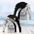 AIO Pride - Custom Name Eritrea Coat Of Arms Black And White Unisex Adult Shirts