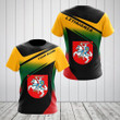 AIO Pride - Custom Name Lithuania Flag Unisex Adult Shirts