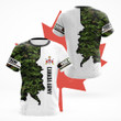AIO Pride - Customize Canadian Army Skull Camo And Insignia Unisex Adult Shirts