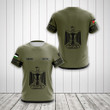 AIO Pride - Custom Name Coat Of Arms Palestine Shirts