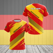 AIO Pride - Custom Name Germany Flag Unisex Adult Shirts
