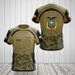 AIO Pride - Custom Name Ecuador Coat Of Arms Unisex Adult Shirts