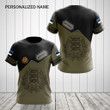 AIO Pride - Custom Name Coat Of Arms Estonia Unisex Adult Shirts