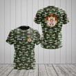 AIO Pride - Custom Name Serbia Coat Of Arms Flag Camo Unisex Adult Shirts