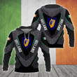 AIO Pride - Ireland Coat Of Arms 3D Unisex Adult Hoodies