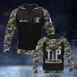 AIO Pride - Custom Name French Army Just The Tip I Promise Unisex Adult Shirts