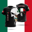 AIO Pride - Skulls Printed With Flags Mexico Unisex Adult Shirts