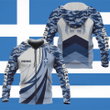 AIO Pride - Customize Sport Camouflage And Coat Of Arm Greece Unisex Adult Shirts