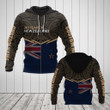 AIO Pride - Custom Name Aotearoa New Zealand Flag Maori Pattern Unisex Adult Shirts