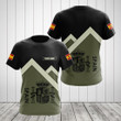 AIO Pride - Custom Name Spain Coat Of Arms Black Unisex Adult Shirts