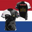 AIO Pride - Customize Netherlands Eagle Symbol And Coat Of Arm Shirt