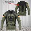 AIO Pride - Customize Germany Black Coat Of Arms V2 Unisex Adult Hoodies