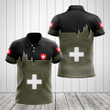 AIO Pride - Custom Name Switzerland In My Heart Unisex Adult Shirts