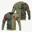 AIO Pride - Custom Name Albania Coat Of Arms Half Camo Design Unisex Adult Shirts