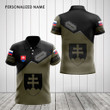 AIO Pride - Custom Name Coat Of Arms Slovakia Unisex Adult Shirts