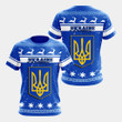AIO Pride - Ukraine Christmas Blue Unisex Adult Shirts
