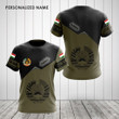 AIO Pride - Custom Name Coat Of Arms Tajikistan Unisex Adult Shirts