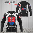 AIO Pride - Customize Slovakia Map & Coat Of Arms V2 Unisex Adult Shirts