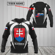 AIO Pride - Customize Slovakia Map & Coat Of Arms V2 Unisex Adult Shirts