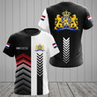 AIO Pride - Customize Coat Of Arms Netherlands Speed Style Unisex Adult Shirts
