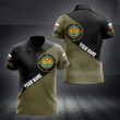 AIO Pride - Custom Name Bulgaria Coat Of Arms Round Unisex Adult Shirts