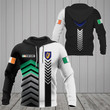 AIO Pride - Customize Coat Of Arms Ireland Speed Style Unisex Adult Shirts
