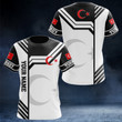 AIO Pride - Customize Turkey Line Black And White Version Unisex Adult Shirts