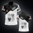 AIO Pride - Custom Name Coat Of Arms Czechia - White Unisex Adult Shirts