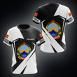 AIO Pride - Custom Name Macedonia Coat Of Arms Diamond White Unisex Adult Shirts
