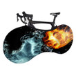AIO Pride - Fire And Water Hands Fight Bike Covers