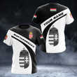 AIO Pride - Custom Name Hungary Magyarország Coat Of Arms Black And White Unisex Adult Shirts