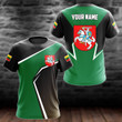 AIO Pride - Customize Lithuania Coat Of Arms Victory V2 Unisex Adult Shirts