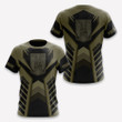AIO Pride - Custom Name Romania 3D Coat Of Arms Unisex Adult Shirts
