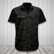 AIO Pride - Custom Name Midnight Camo Hawaiian Shirt