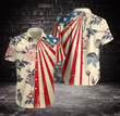 AIO Pride - Vintage American Flag And Rose Hawaiian Shirt