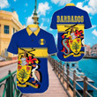 AIO Pride - Barbados Version Coat Of Arms Hawaiian Shirt
