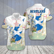 AIO Pride - Scotland Coat Of Arms And Flag Map Hawaiian Shirt