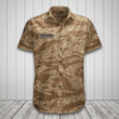 AIO Pride - Custom Name Desert Camo Hawaiian Shirt