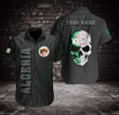 AIO Pride - Algeria Line Skull Hawaiian Shirt