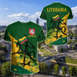 AIO Pride - Lithuania - Lithuanian Tattoo Unisex Adult T-shirt