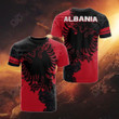 AIO Pride - Albania Eagle Unisex Adult T-shirt
