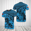 AIO Pride - Tonga Coat Of Arms Blue Unisex Adult T-shirt