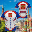 AIO Pride - Russia Coat Of Arms Style Unisex Adult T-shirt