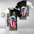 AIO Pride - Customize Puerto Rico Coat Of Arms & Special Skull Unisex Adult T-shirt